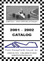Porter Racing catalog